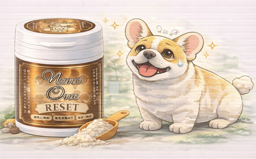 犬専用サプリ「ナノワン」 | 出せる体に整える新しい犬の健康習慣